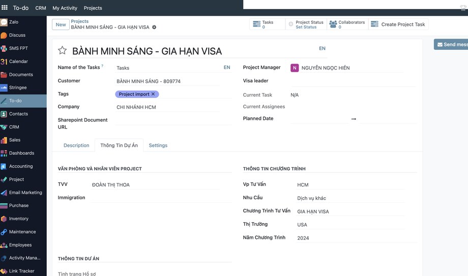 3. Tiếp nhận hồ sơ