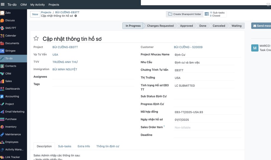 4.4 SharePoint folder